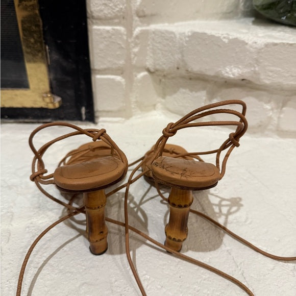 Gucci by Tom Ford Bamboo Heels - 38.5/39