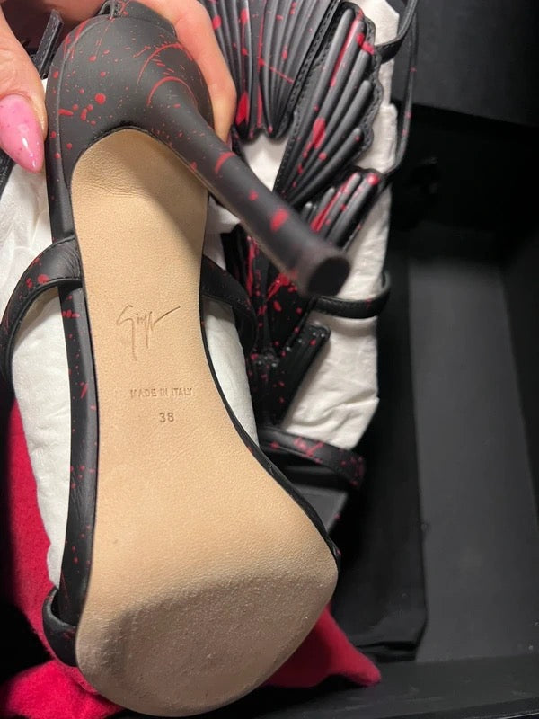 Giuseppe Zanotti Cruel 2.0 Alien Heels Brand New - 38