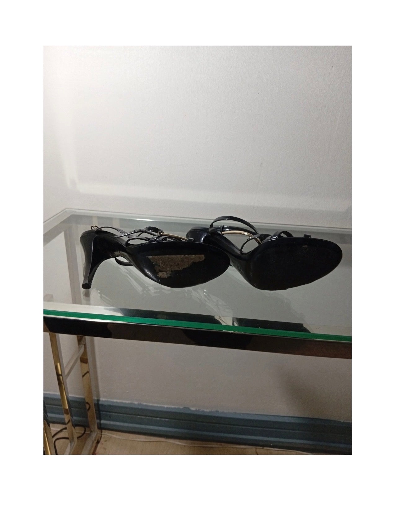 Chanel Logo Charm Heels - 40/41