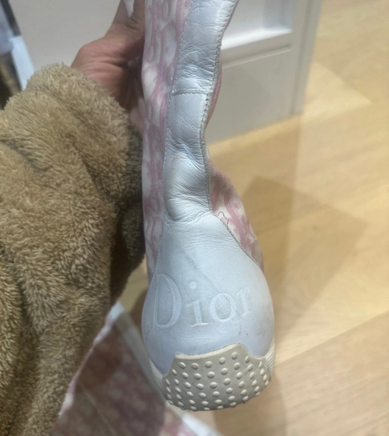 Dior Trotter Monogram Boots - 40