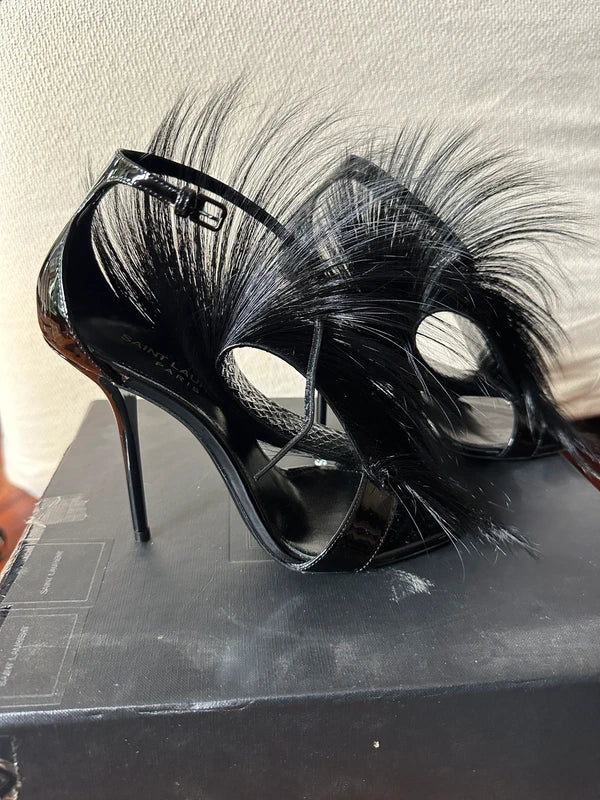 Saint Laurent Jamie Antelope Heels Brand New - 36