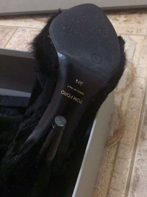 Tom Ford Patchwork Runway Boots - 39.5