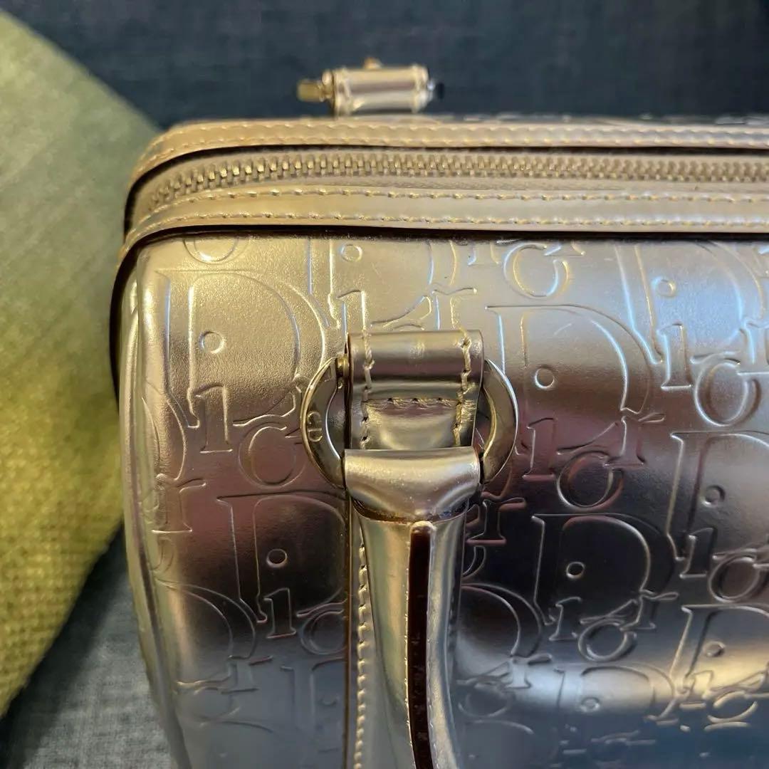 Dior Boston Bag Silver