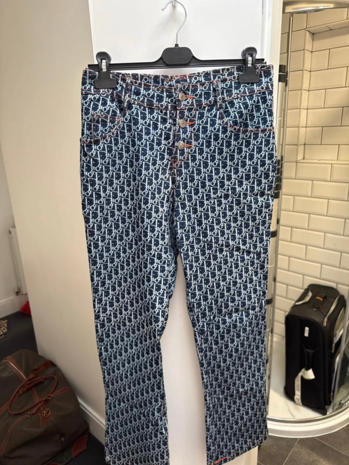 Dior Monogram Jeans - M