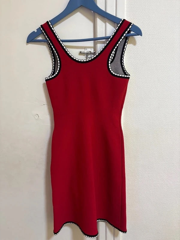 Alaia 1992 ‘Mon Coeur est a Papa’ Mini Dress (re-edition/modern version) - M