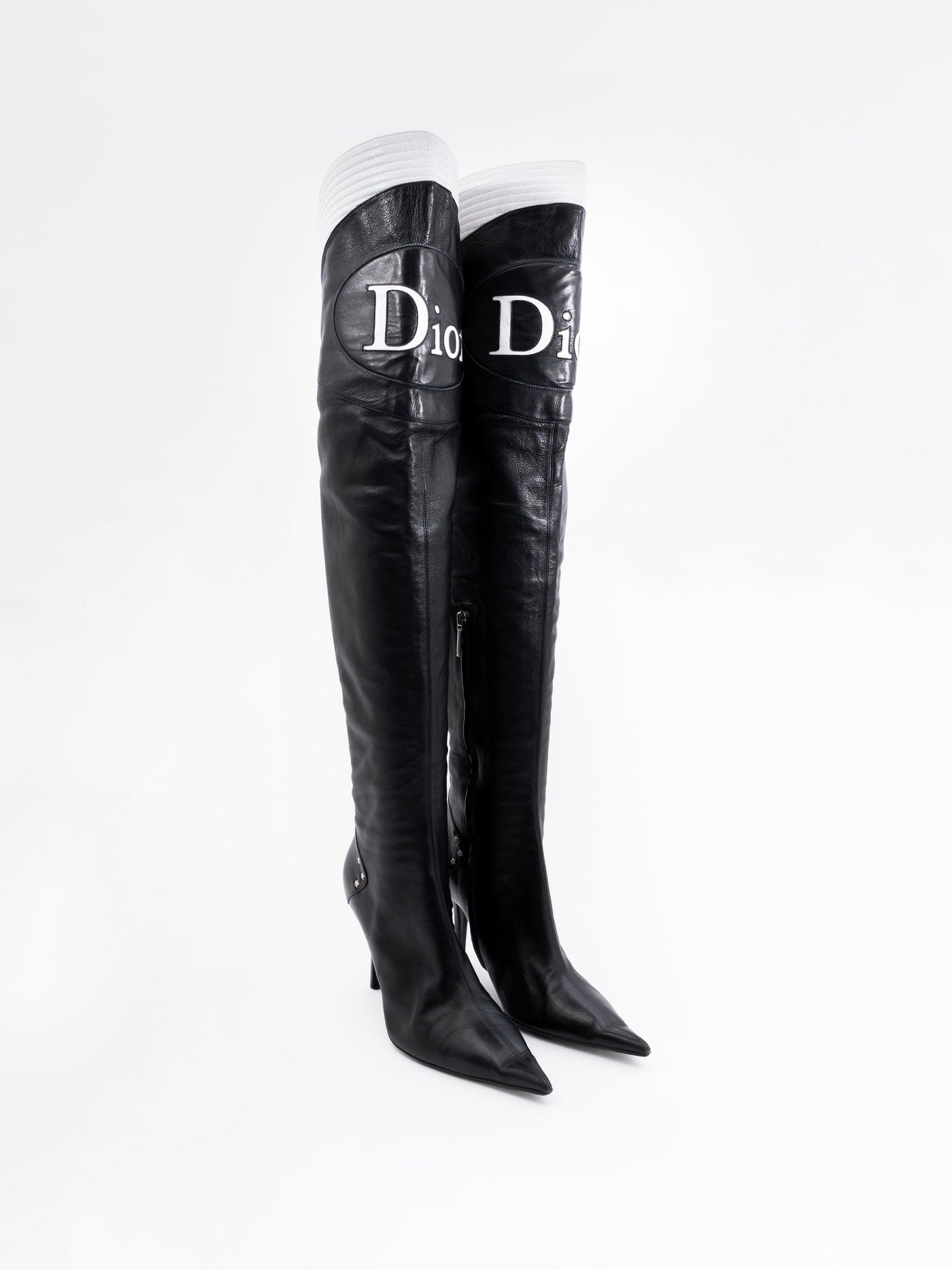 Dior Moto Over the Knee Boots - 38.5