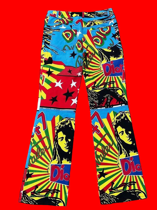 Dior Galliano Mania Jeans - M/L