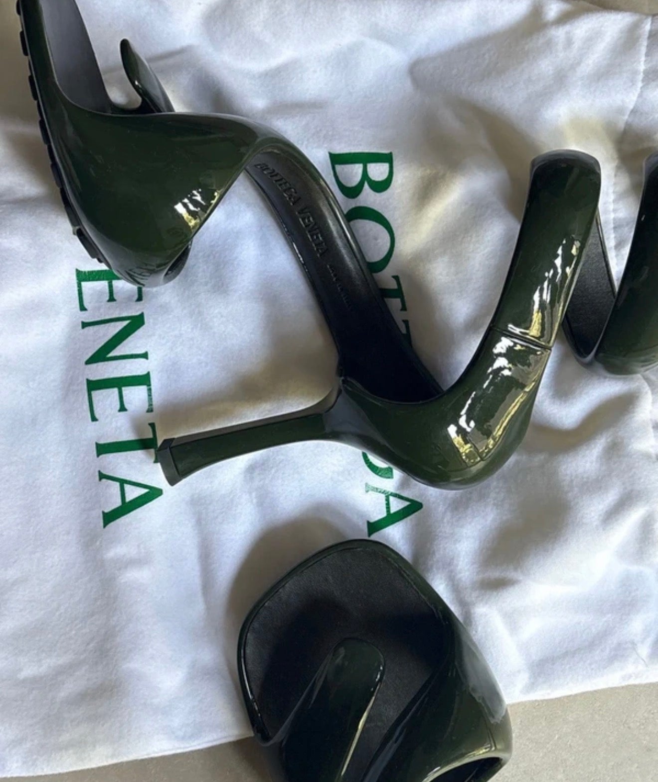 Bottega Venenta Spiral Heels - 40