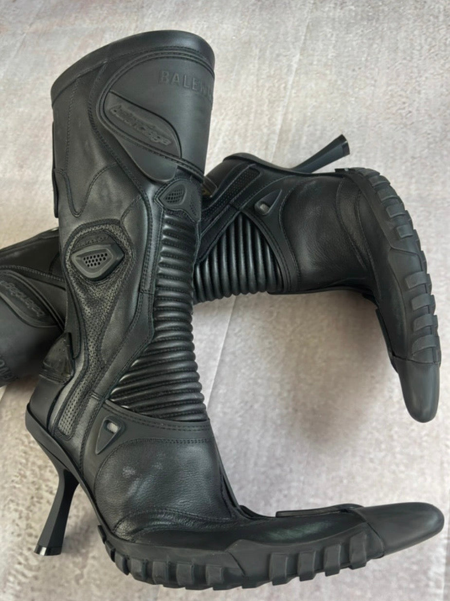 Balenciaga Moto Boots - 38
