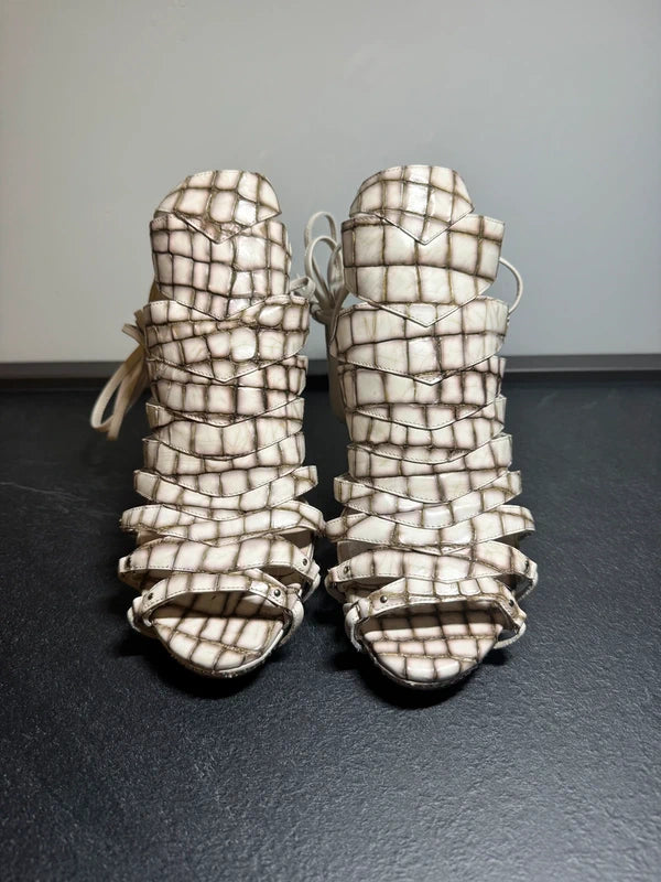 Dior 2009 Alligator Runway Heels - 40