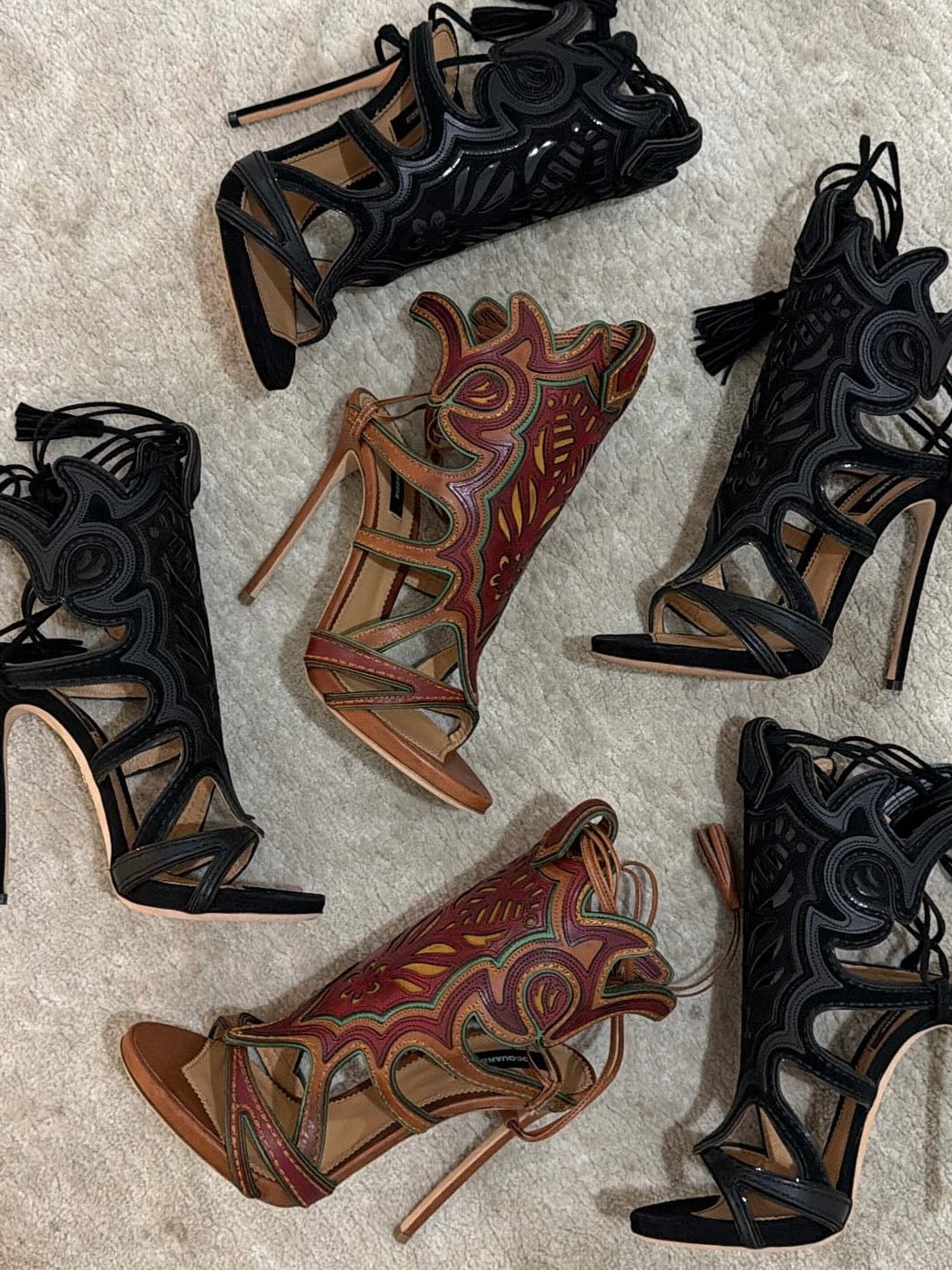 Dsquared2 2018 Western Heels - 41
