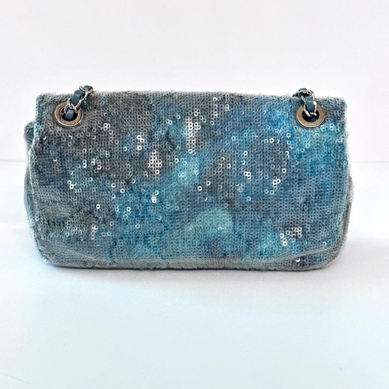 Chanel 2018 Waterfall Sequin Flap Bag