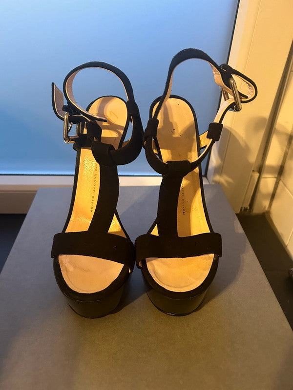 Giuseppe Zanotti T-strap Wedge Heel - 39