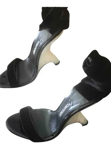 Tom Ford Mother of Pearl Wedge Heels - 37.5