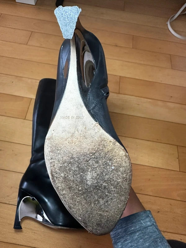 Dior by Raf Simons Mirror Wedge Heel - 37