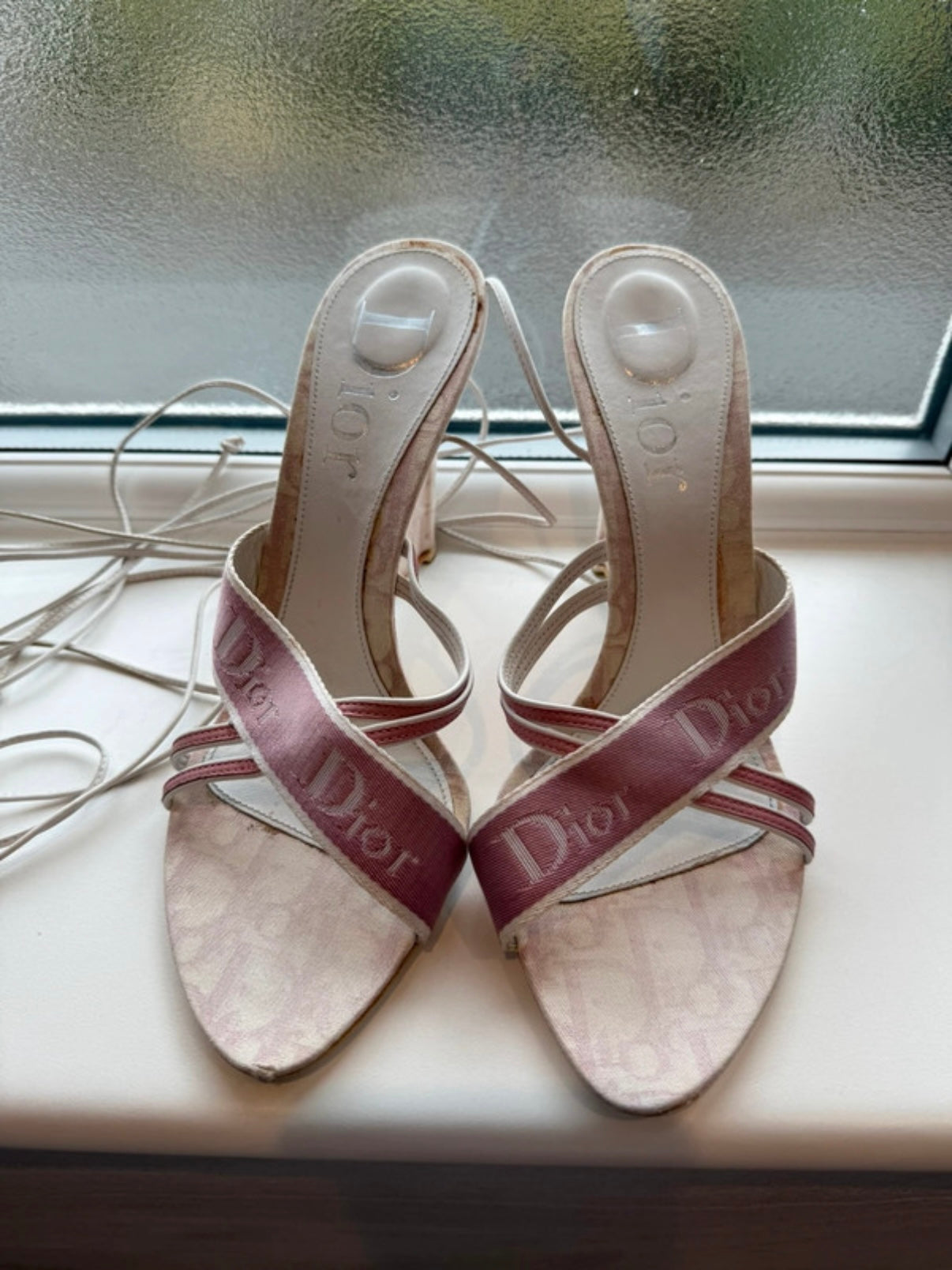 Dior Trotter Monogram Wedges - 40.5