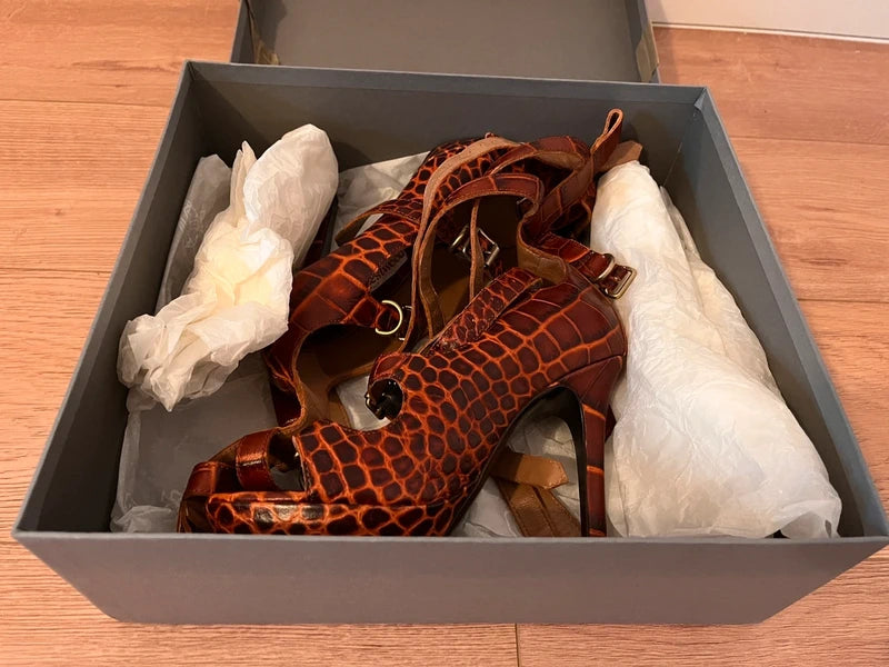 Vivienne Westwood Crocodile ss14 “Carrie” Heel Brand New- 36/36.5