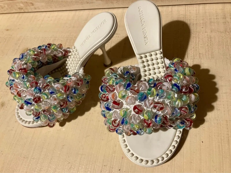 Bottega Veneta Marble Beads Brand New - 36