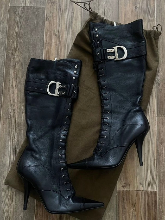 Dior Galliano Boots - 39.5/40