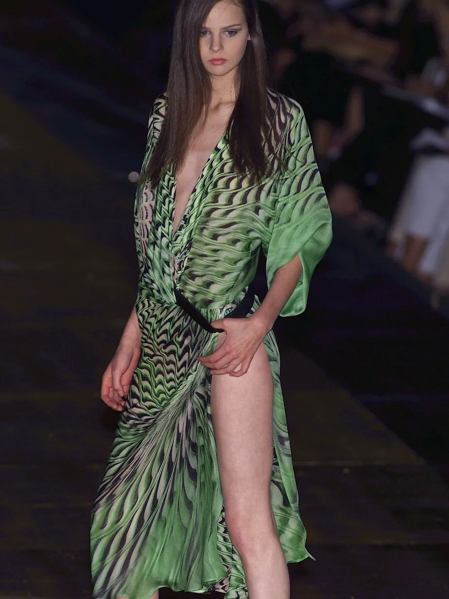 Roberto Cavalli 2001 Runway Dress - S/M