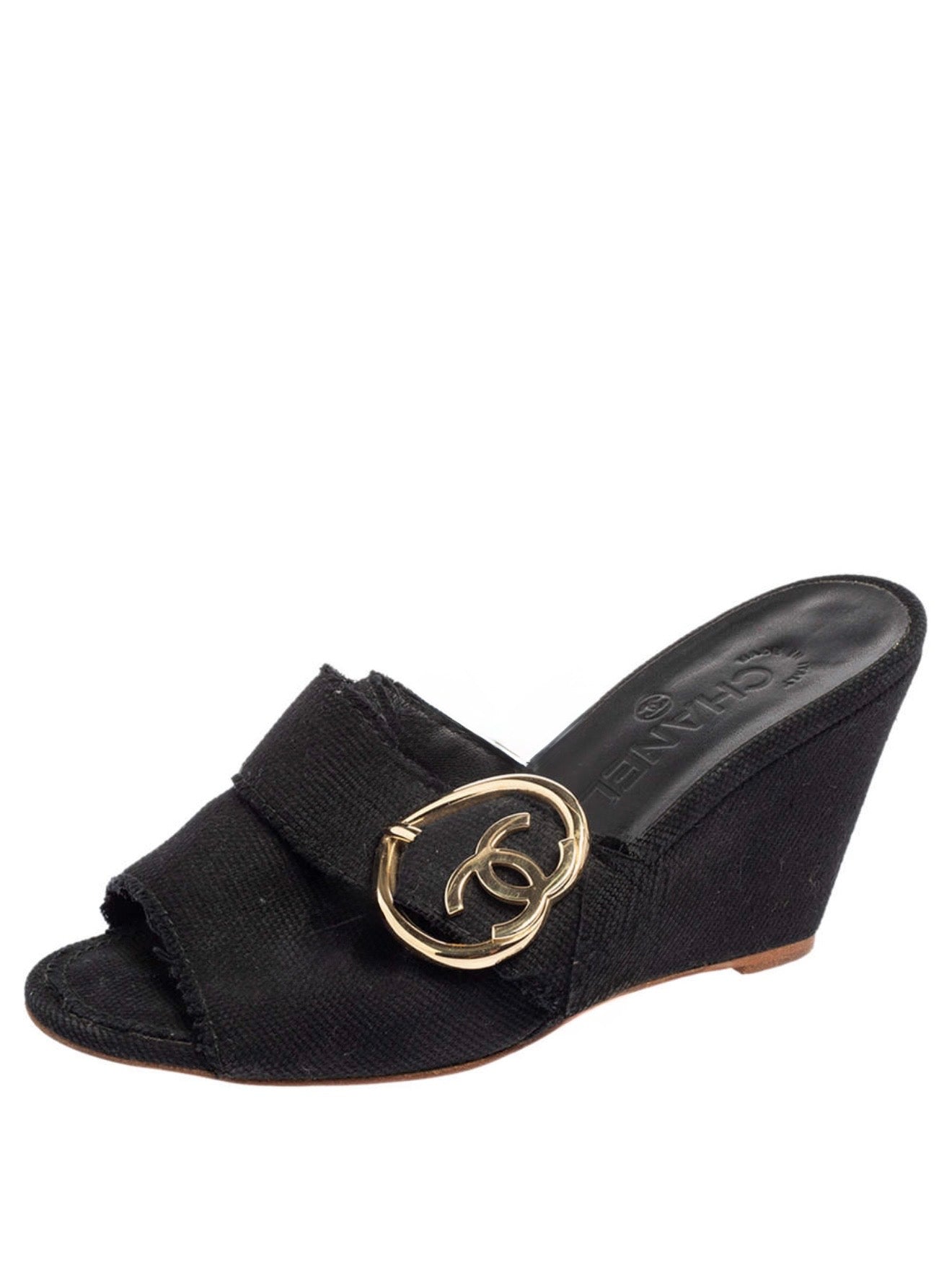 Chanel Heart Wedges - 37/38