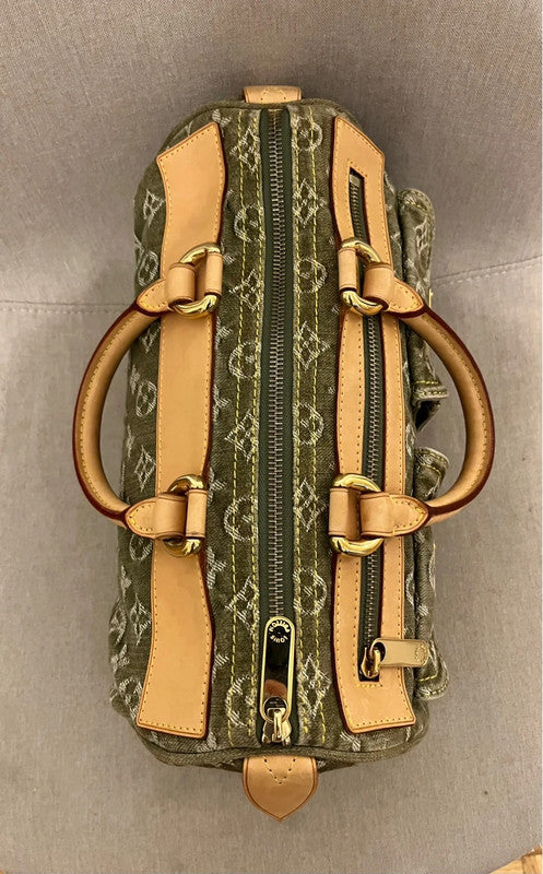 Louis Vuitton Denim Neo Speedy Khaki
