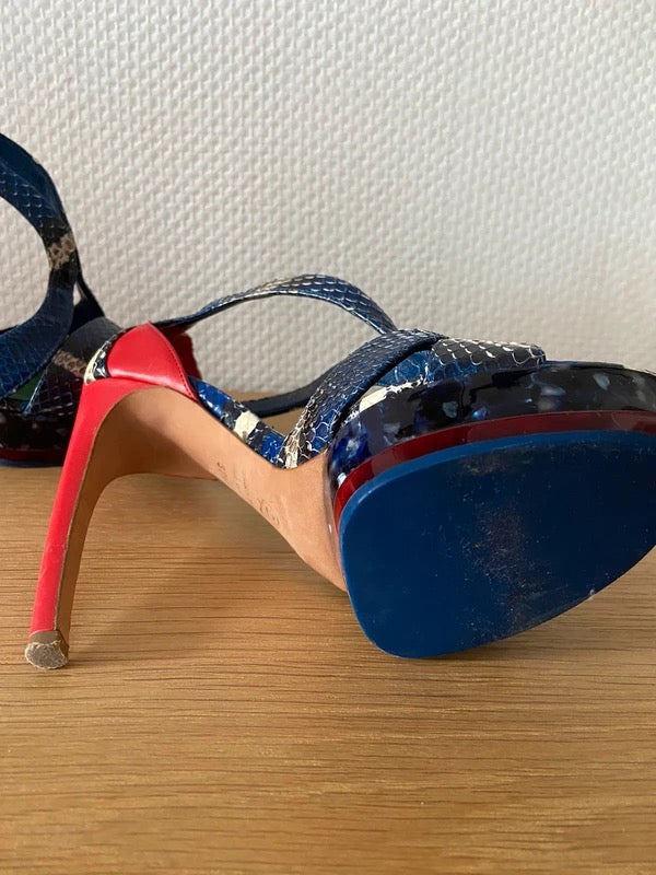 Alexander Mcqueen Python Heels - 37.5