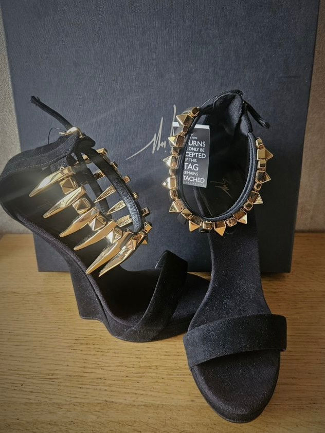 Giuseppe Zanotti Curve Wedge Heel Brand New - 36.5