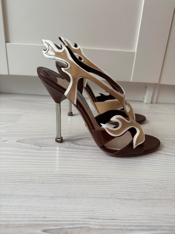 Prada Flame Heels - 38