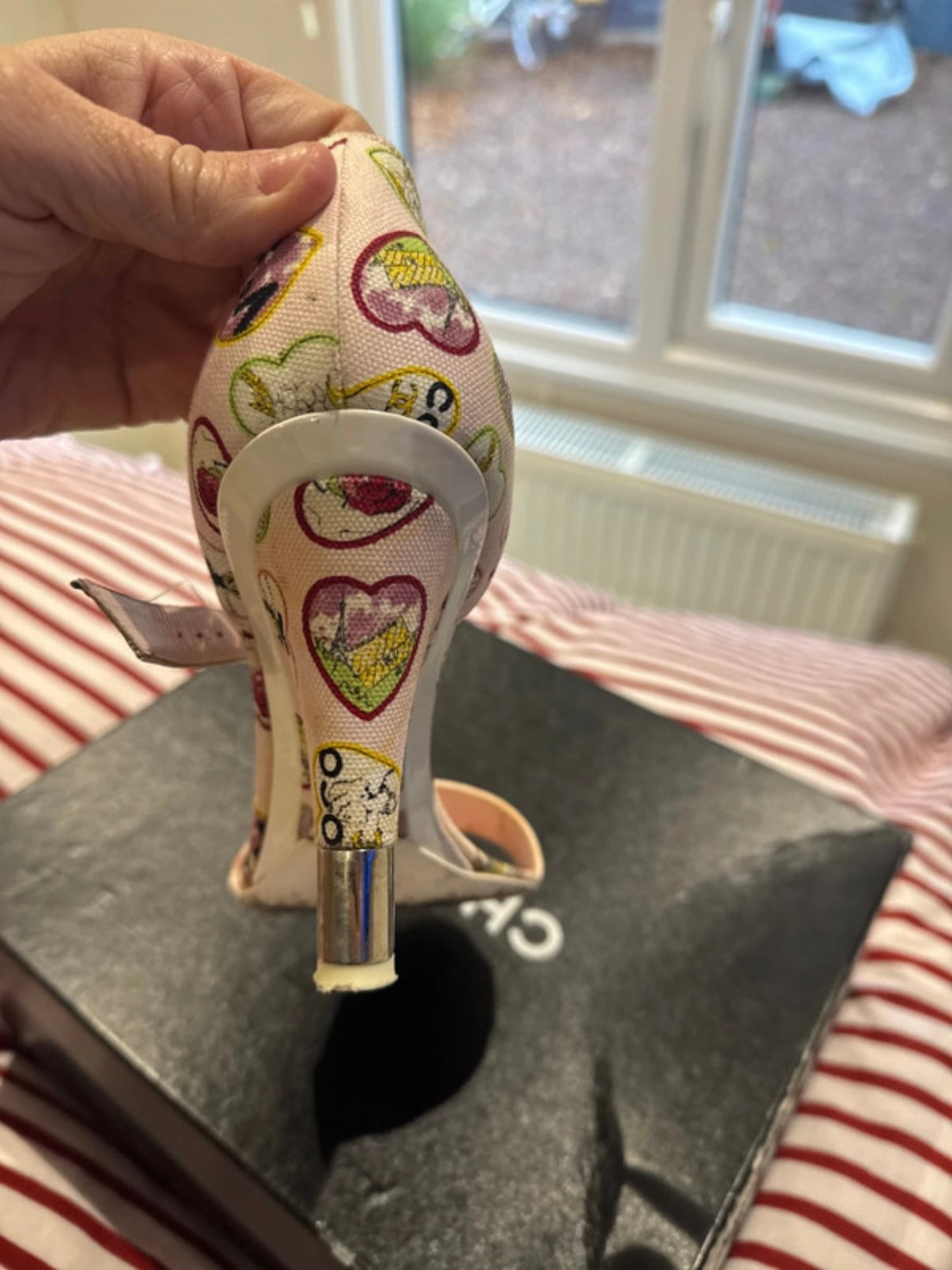 Chanel Heart Heels - 39