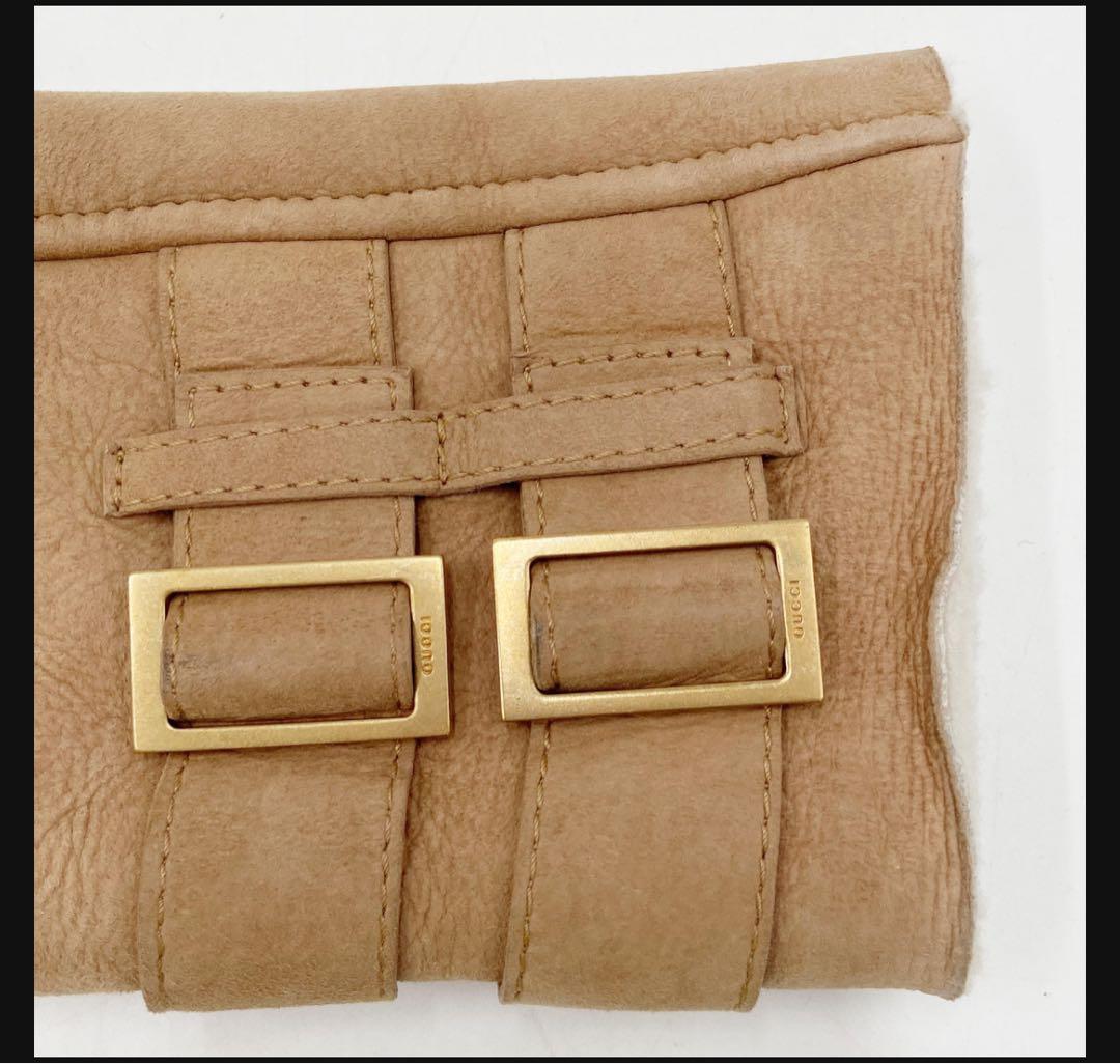 Gucci by Tom Ford Shearling Moto Jacket  - S