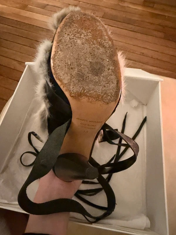 Isabel Marant Pietra Fur Boots - 39