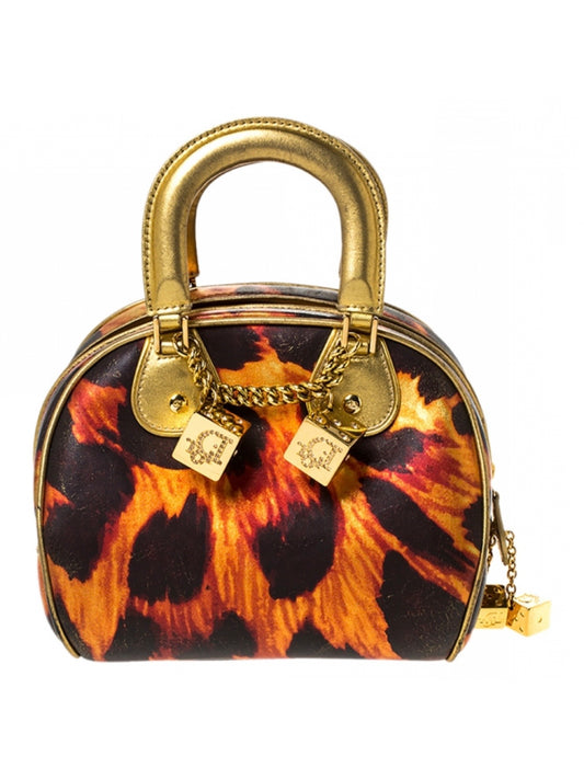 Dior Gambler Gold Dice Bag