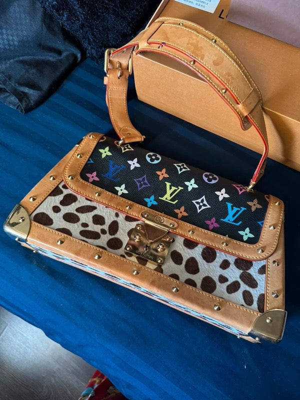 Louis Vuitton Dalmatian Sac Rabat Pony Hair Monogram Bag
