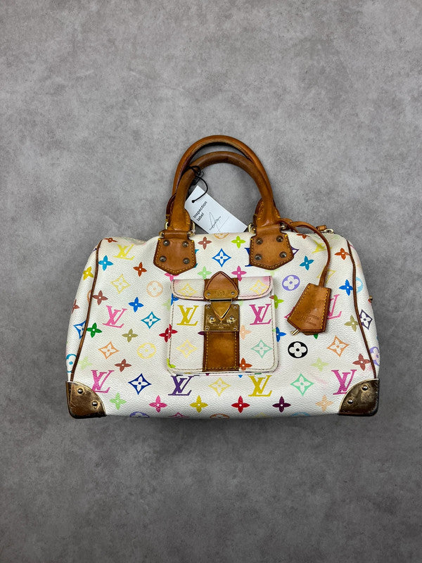 Louis Vuitton x Takashi Murakami Speedy 30 Bag