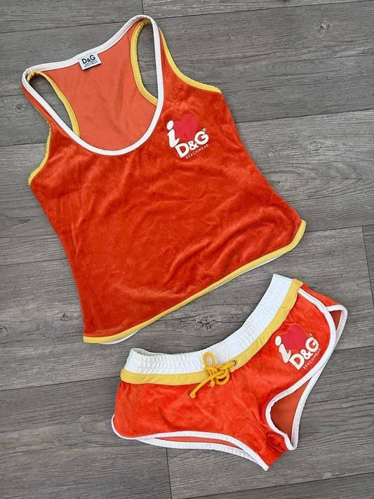 D&G Beachwear Towelling Set