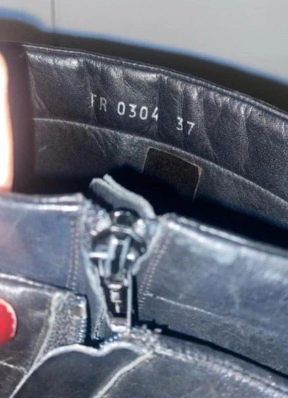 Dior Galliano Biker Boots - 37/37.5