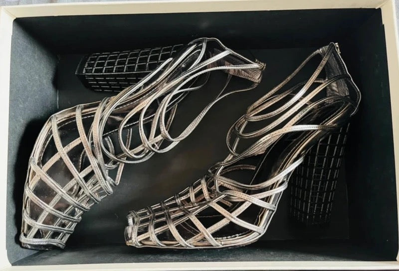 Ysl Cage Heels - 40
