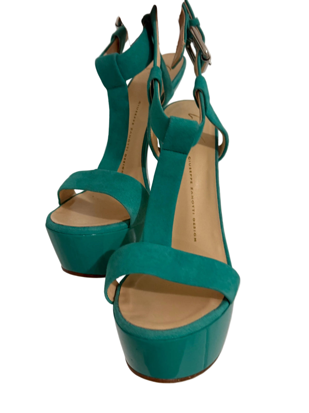 Giuseppe Zanotti Curve Gem Wedge Heel Brand New - 39.5