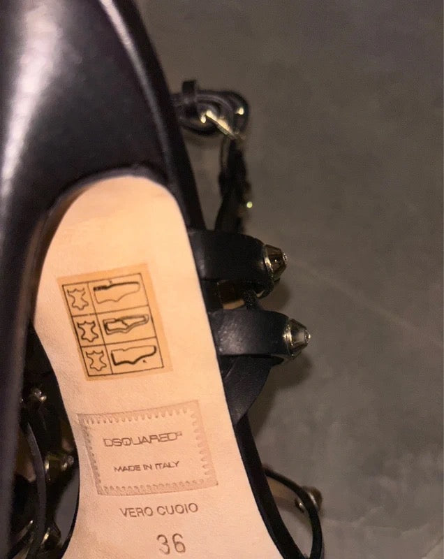 Dsquared2 Gladiator Heels - 36