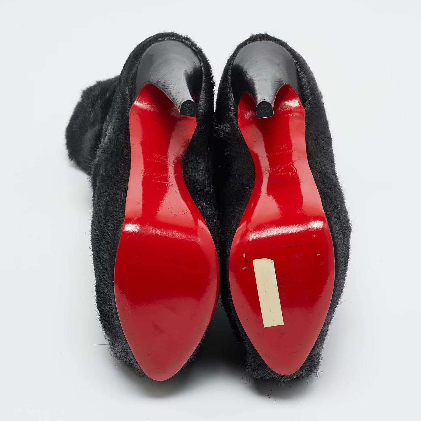 Christian Louboutin Pony Hair Ankle Boot Brand New - 35.5