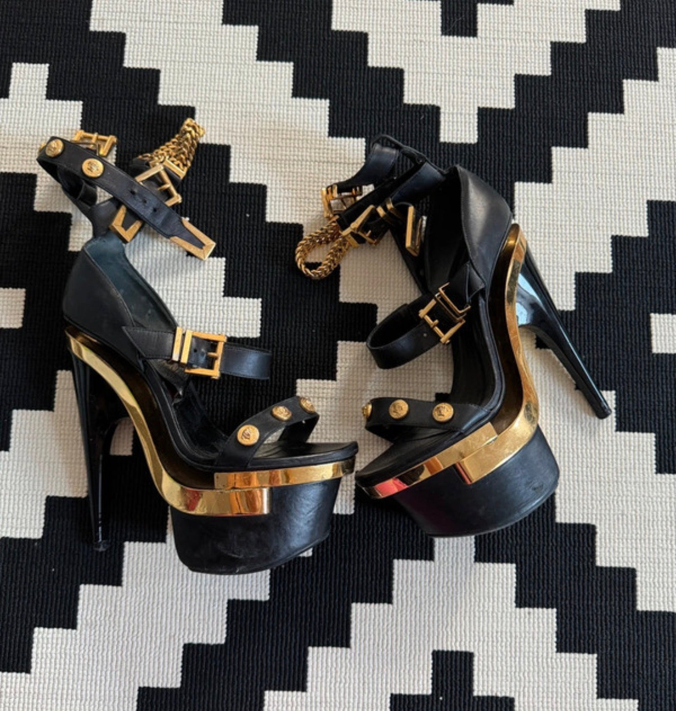 Versace Platform Heels - 37/37.5