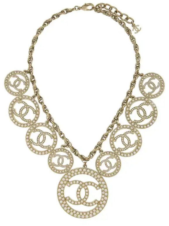 Chanel Faux Double CC Necklace
