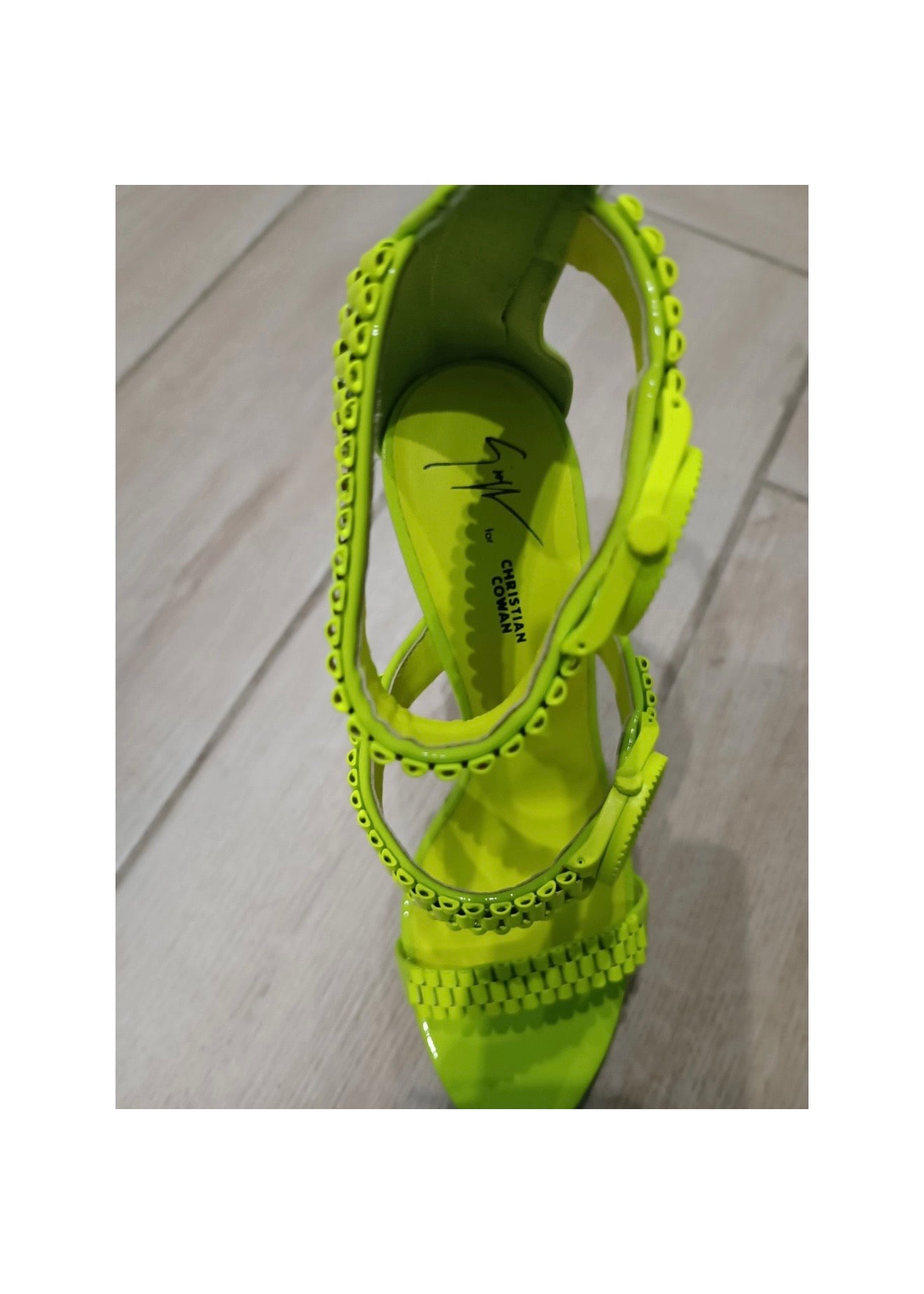 Giuseppe Zanotti x Christian Cowan Time Flies Watch Heels - 38