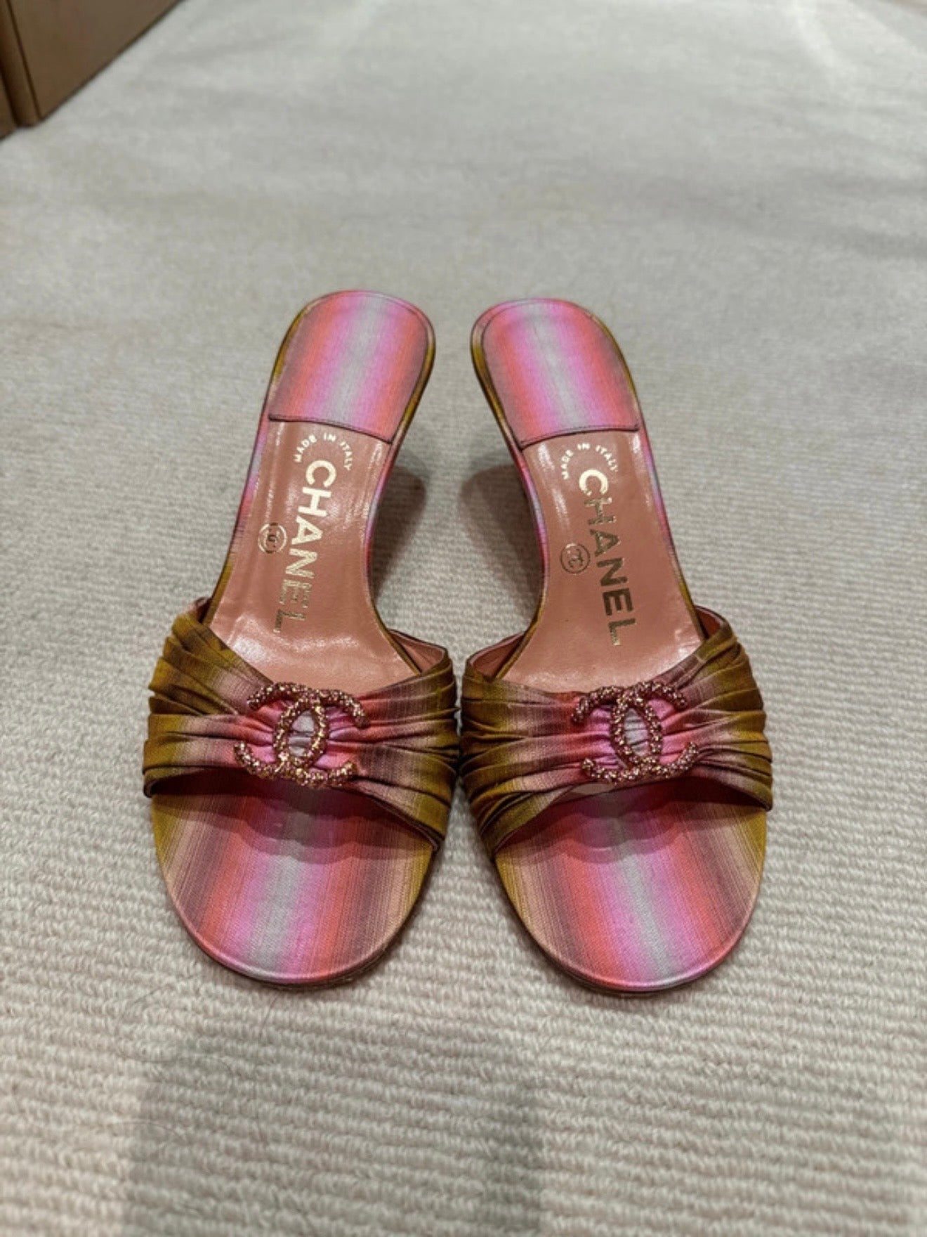 Chanel Ombré Mules - 36.5/37