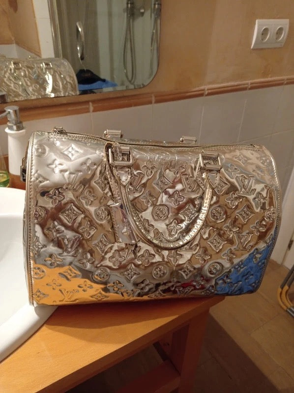 Louis Vuitton Gold Monogram Speedy Bag
