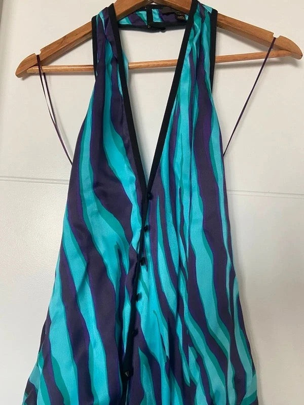 Louis Vuitton 2011 Runway Zebra Print Dress - XS/S