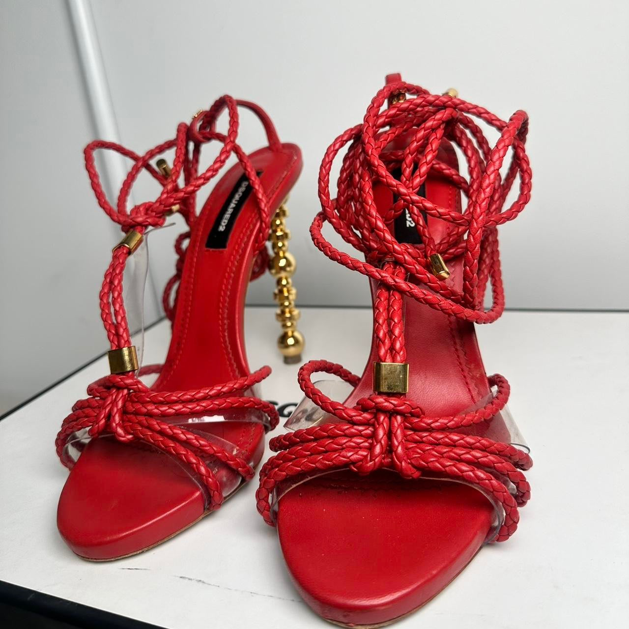 Dsquared2 Strappy Heel - 38