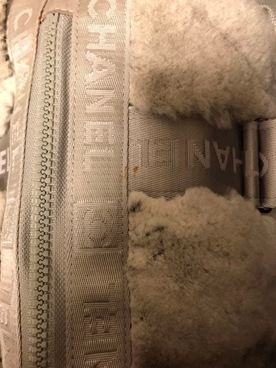Chanel Sport Rabbit Fur Bowling Bag