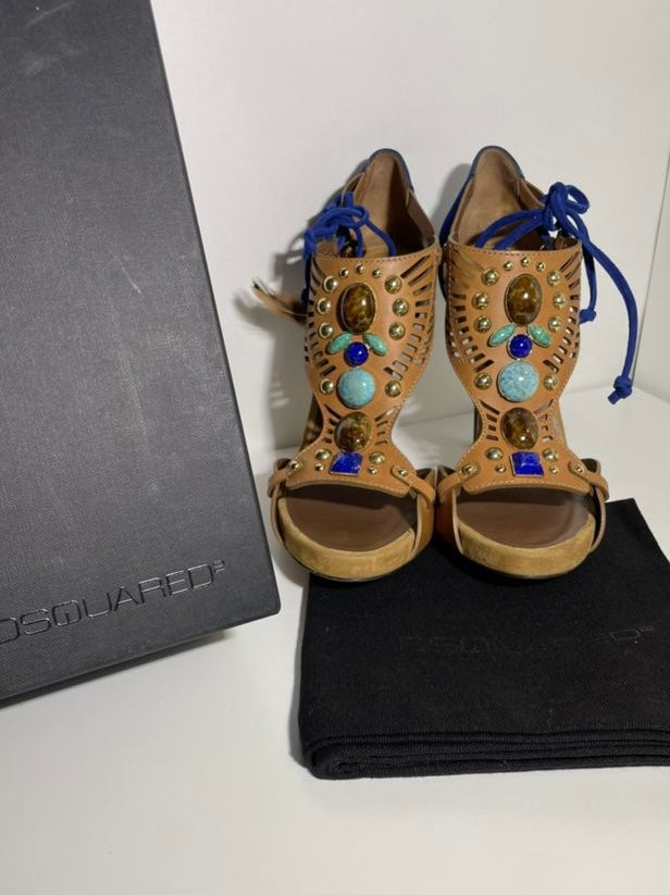 Dsquared2 Feather Heels - 38 + 39